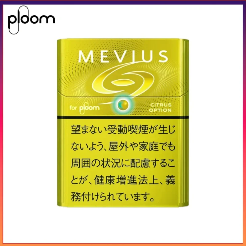 Ploom x AURA MEVIUS Citrus Option檸檬爆珠煙彈
