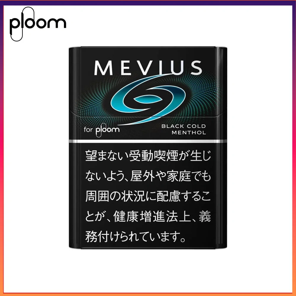 MVEIUS-黑冰薄荷 Ploom x AURA MEVIUS BLACK COLD黑冰薄荷煙彈