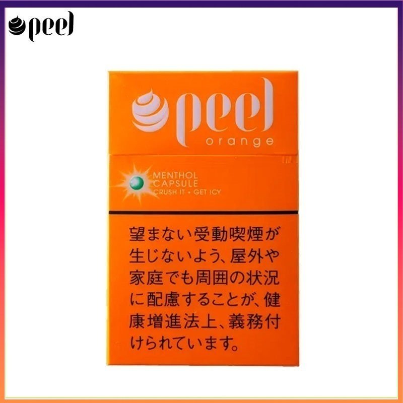Peel百樂橙子味爆珠香煙9mg