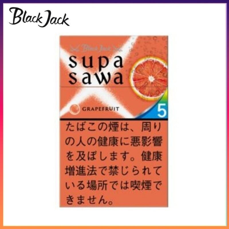 Black Jack黑傑克西柚薄荷爆珠香煙5mg